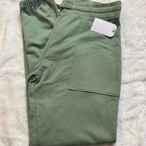 Casual Olive Green Joggers for Women